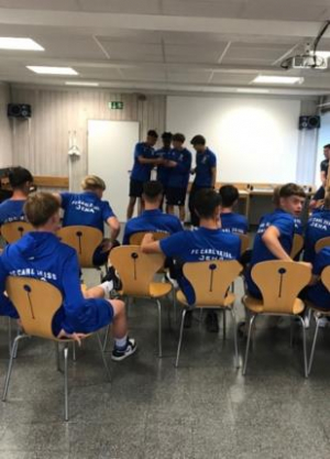 Stiftung unterstützt Trainingslager der U17m des FC Carl Zeiss Jena