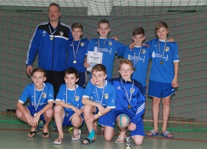 U 13 Junioren des FC Carl Zeiss Jena im Traningslager in Bad Blankenburg