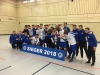 A - Junioren  SV  SCHOTT Jena Ostdeutscher Hallenmeister - Kinder- und Jugendfußballstiftung unterstützt Trainingslager