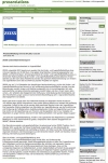 ZEISS unterstützt Breitensport - Pressemitteilung von pressrelations.de vom 03.07.2013
Originalbeitrag: www.pressrelations.de