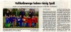 Fußball AG KiTa &quot;Pusteblume&quot; - Pressemitteilung aus der OTZ vom 28.04.2014