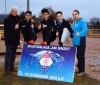 Bashar, Mohamed und Youssef C1 Junioren FC Thüringen erhalten Trainingsanzüge und Fußballschuhe - von der Kinder- und Jugendfußballstiftung
